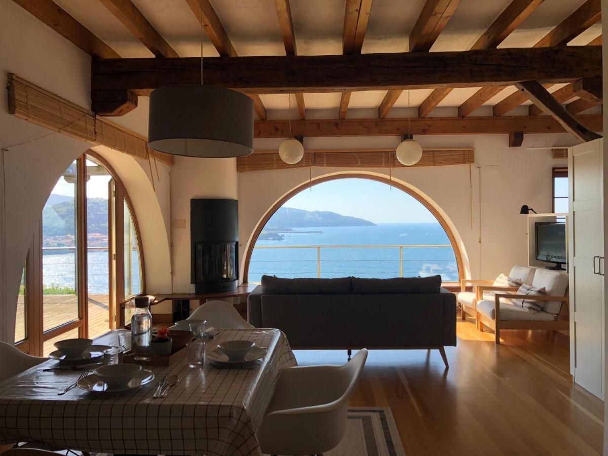 Villa Adosado En La Costa Con Excelentes Vistas Al Estuario De Urdaibai Mundaka Esterno foto
