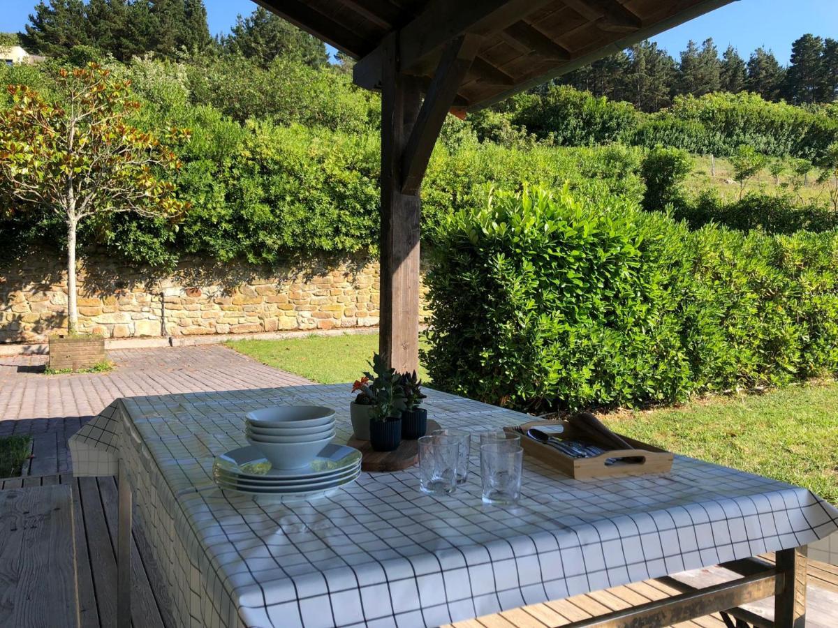 Villa Adosado En La Costa Con Excelentes Vistas Al Estuario De Urdaibai Mundaka Esterno foto