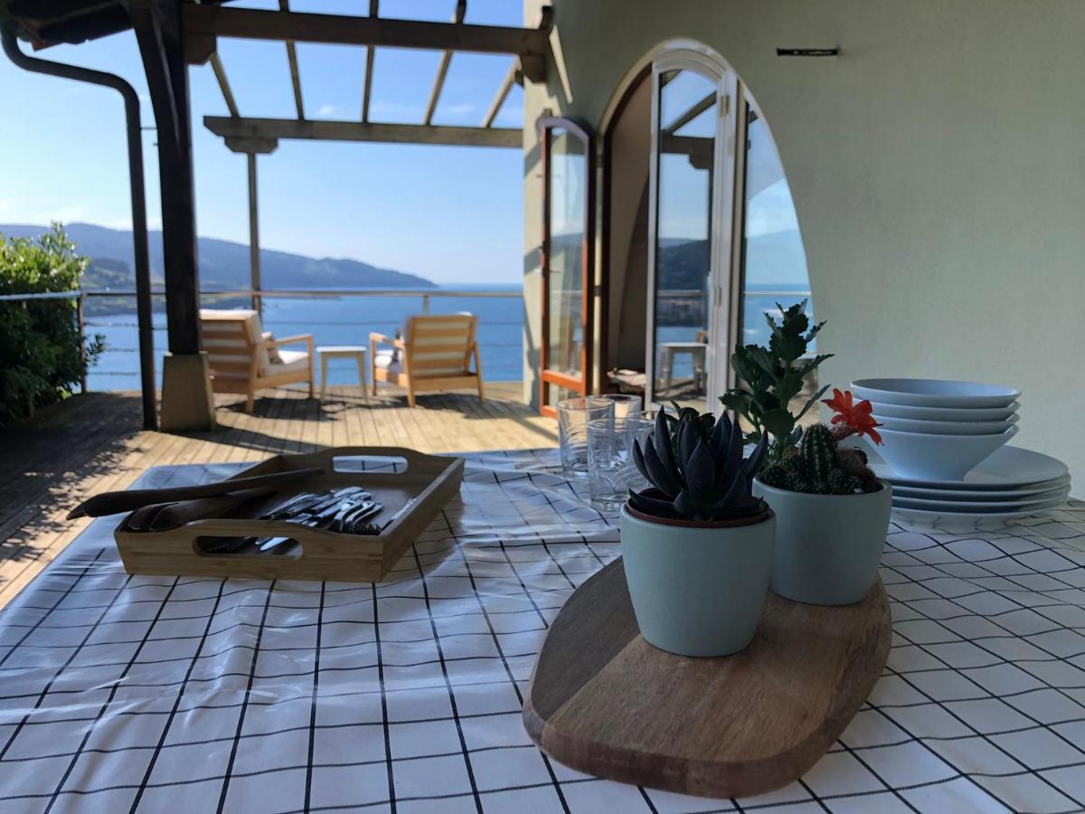 Villa Adosado En La Costa Con Excelentes Vistas Al Estuario De Urdaibai Mundaka Esterno foto