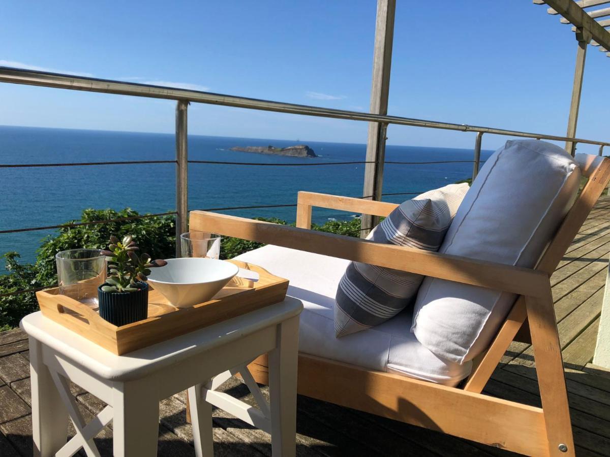Villa Adosado En La Costa Con Excelentes Vistas Al Estuario De Urdaibai Mundaka Esterno foto
