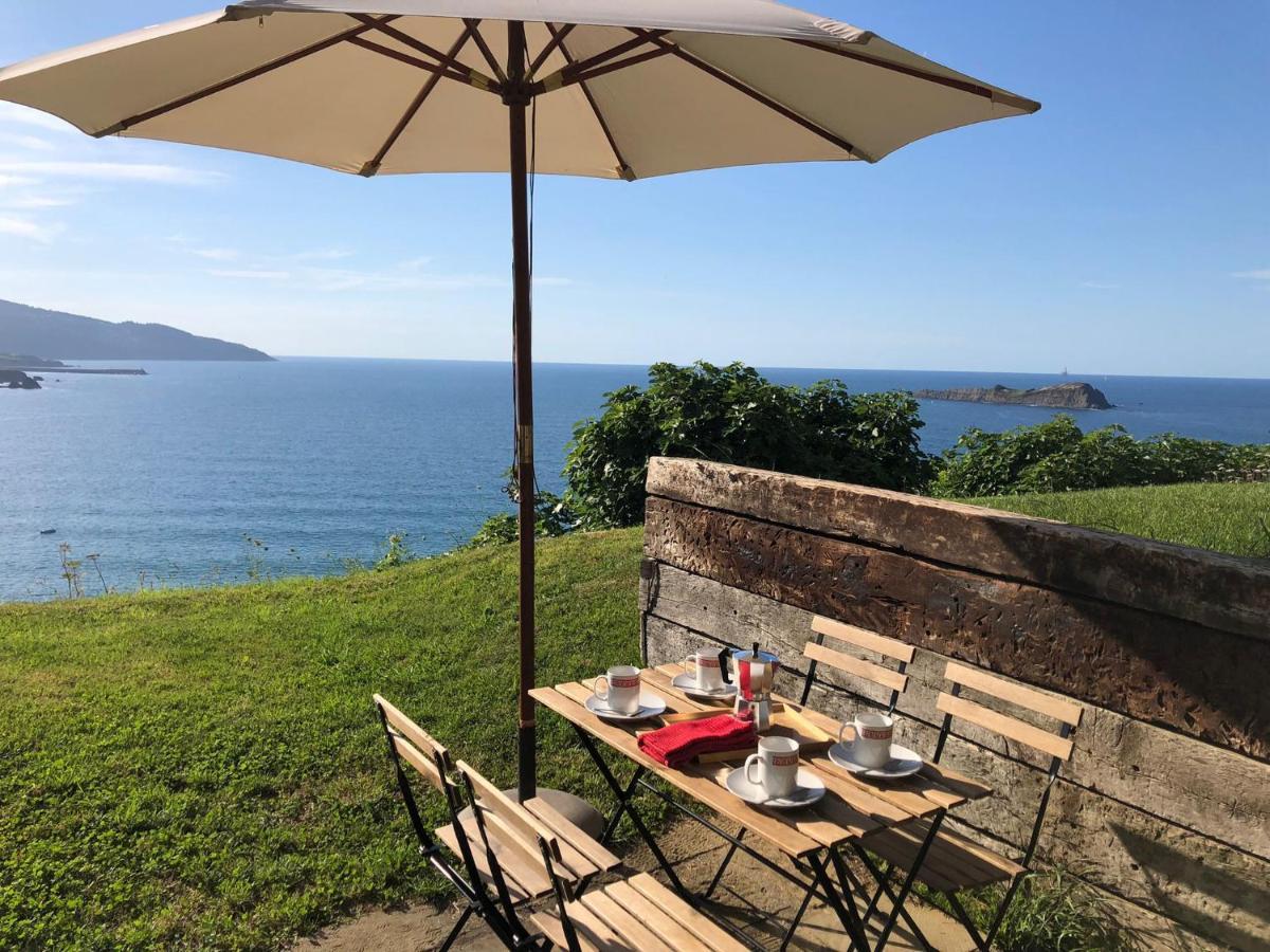 Villa Adosado En La Costa Con Excelentes Vistas Al Estuario De Urdaibai Mundaka Esterno foto